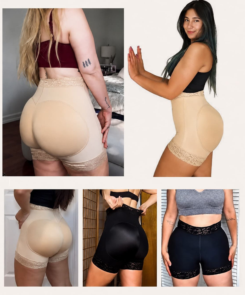 Short faja colombiana levanta glúteos