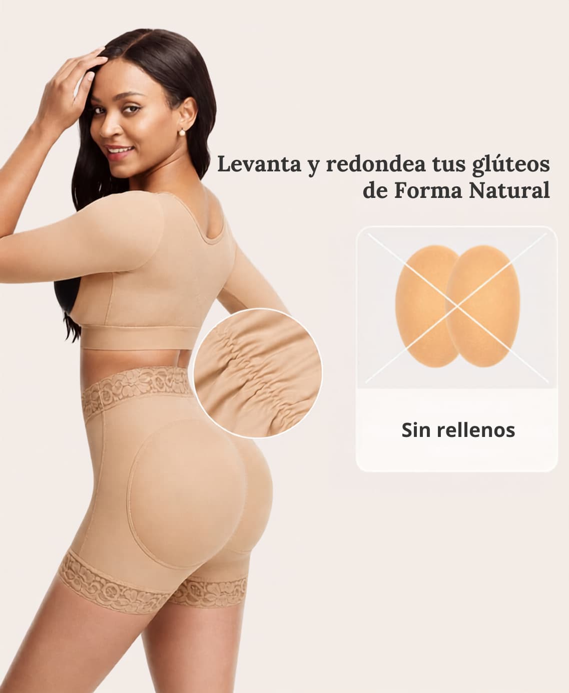 Short Faja Colombiana Levanta glúteos